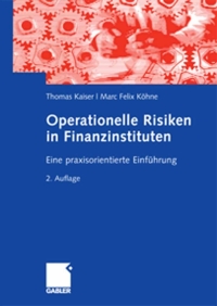 Titelbild: Operationelle Risiken in Finanzinstituten 2nd edition 9783834906007