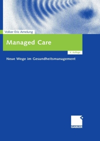 صورة الغلاف: Managed Care 4th edition 9783834903730