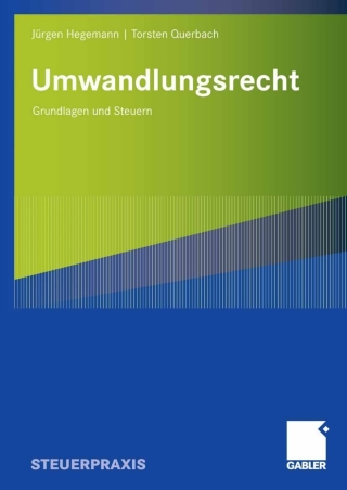 Cover image: Umwandlungsrecht 9783834905697