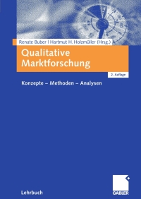 Immagine di copertina: Qualitative Marktforschung 2nd edition 9783834909763