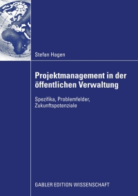 Cover image: Projektmanagement in der öffentlichen Verwaltung 9783834915801