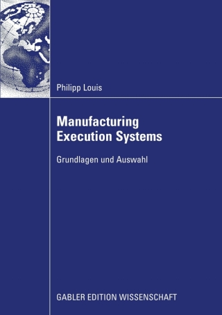 Imagen de portada: Manufacturing Execution Systems 9783834910189