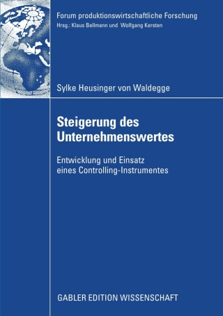 Cover image: Steigerung des Unternehmenswertes 9783834916884