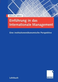 Imagen de portada: Einführung in das Internationale Management 9783834904041