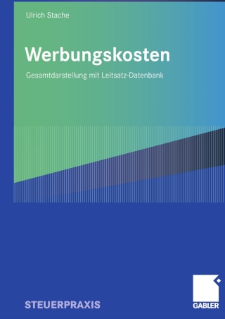 Cover image: Werbungskosten 9783834905376