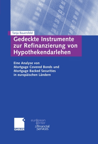 Cover image: Gedeckte Instrumente zur Refinanzierung von Hypothekendarlehen 9783834907059