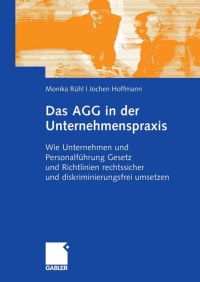 Omslagafbeelding: Das AGG in der Unternehmenspraxis 9783834900227