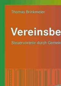 Immagine di copertina: Vereinsbesteuerung 9783834904386