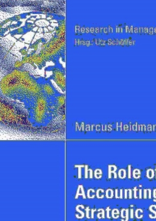 Cover image: The Role of Management Accounting Systems in Strategic Sensemaking 9783835006331