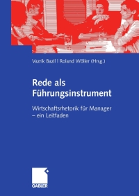 Cover image: Rede als Führungsinstrument 9783834906847