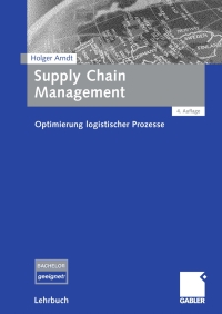 Imagen de portada: Supply Chain Management 4th edition 9783834907943