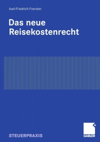 Cover image: Das neue Reisekostenrecht 9783834909909