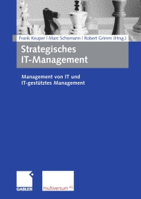 Imagen de portada: Strategisches IT-Management 1st edition 9783834905314
