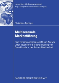 Cover image: Multisensuale Markenführung 9783834909008