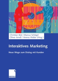 Cover image: Interaktives Marketing 9783834907400