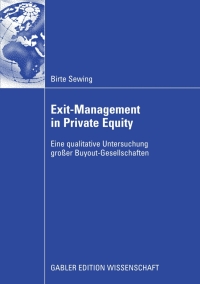 表紙画像: Exit-Management in Private Equity 9783834911865