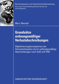 Imagen de portada: Grundsätze ordnungsmäßiger Verlustabschreibungen 9783834912350