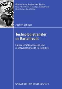 صورة الغلاف: Technologietransfer im Kartellrecht 9783834909664