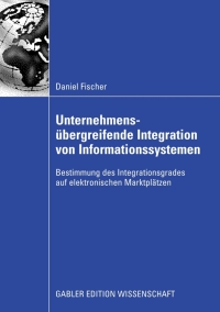 Cover image: Unternehmensübergreifende Integration von Informationssystemen 9783834912855