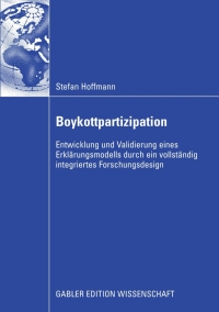 Titelbild: Boykottpartizipation 9783834914354