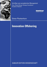 Imagen de portada: Innovation Offshoring 9783834914477