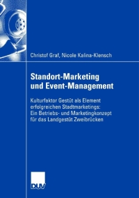 Omslagafbeelding: Standort-Marketing und Event-Management 9783824407910