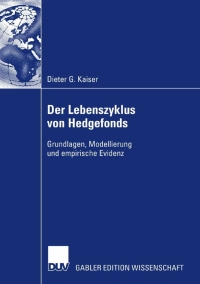 Immagine di copertina: Der Lebenszyklus von Hedgefonds 9783835007536