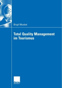 Omslagafbeelding: Total Quality Management im Tourismus 9783835007802