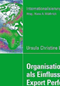 Titelbild: Organisationskultur als Einflussgröße der Export Performance 9783835008120