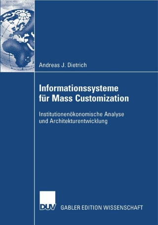 Cover image: Informationssysteme für Mass Customization 9783835008380