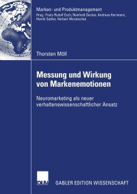 Imagen de portada: Messung und Wirkung von Markenemotionen 9783835008977