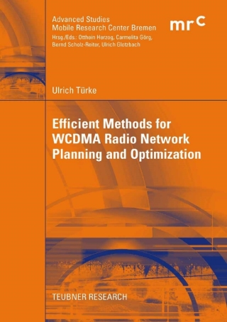 Cover image: Efficient Methods for WCDMA Radio Network Planning and Optimization 9783835009035