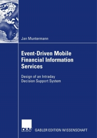 Imagen de portada: Event-Driven Mobile Financial Information Services 9783835008885