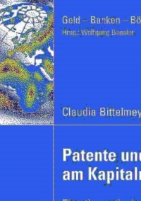 Imagen de portada: Patente und Finanzierung am Kapitalmarkt 9783835009165