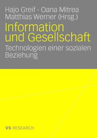 Titelbild: Information und Gesellschaft 1st edition 9783835070073
