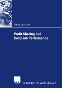 Titelbild: Profit Sharing and Company Performance 9783835008960