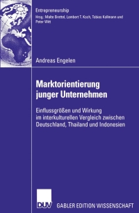 Cover image: Marktorientierung junger Unternehmen 9783835009561