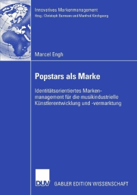 Cover image: Popstars als Marke 9783835003293