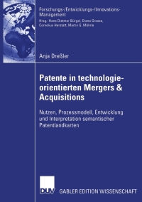 Immagine di copertina: Patente in technologieorientierten Mergers & Acquisitions 1st edition 9783835001275