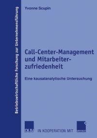 Imagen de portada: Call-Center-Management und Mitarbeiterzufriedenheit 9783835001749