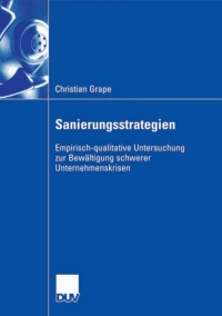 Cover image: Sanierungsstrategien 9783835002104