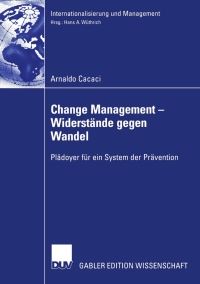 Cover image: Change Management - Widerstände gegen Wandel 9783835002524