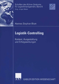 صورة الغلاف: Logistik-Controlling 9783835002630