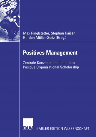 Imagen de portada: Positives Management 1st edition 9783835002760