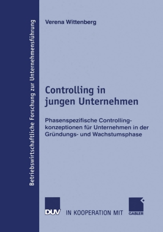 Cover image: Controlling in jungen Unternehmen 9783835003125