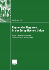 Omslagafbeelding: Regionales Regieren in der Europäischen Union 9783835060814