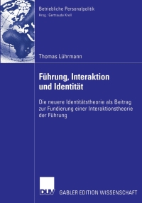 Cover image: Führung, Interaktion und Identität 9783835003392