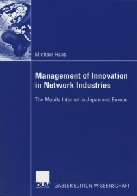 Cover image: Management of Innovation in Network Industries 9783835003477