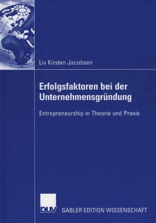 Cover image: Erfolgsfaktoren bei der Unternehmensgründung 9783835003798