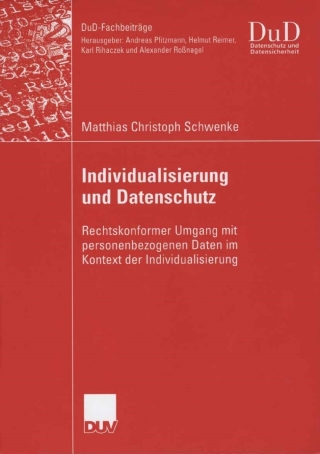 表紙画像: Individualisierung und Datenschutz 9783835003941